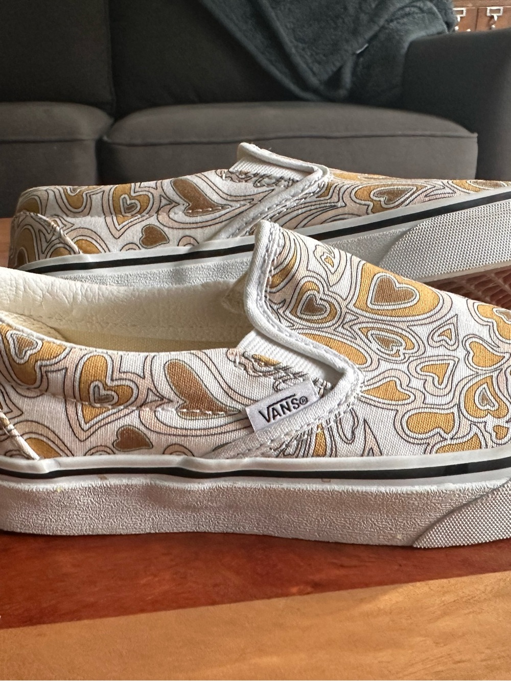 Vans Heart Slip-On Sneakers women’s 6.5 - Picture 6 of 10